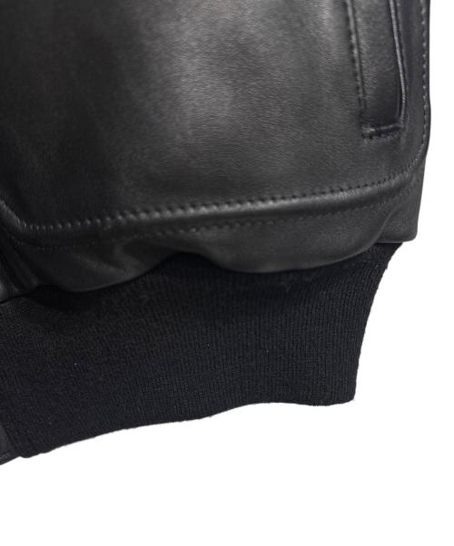 SUPREME（シュプリーム）Supreme (シュプリーム) Schott (ショット) 16AW A-2 Leather Jacket ブラック サイズ:Sの古着・服飾アイテム