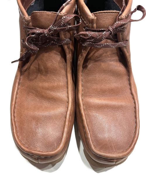 CLARKS（クラークス）CLARKS (クラークス) レザーワラビーブーツ ブラウン サイズ:28cmの古着・服飾アイテム