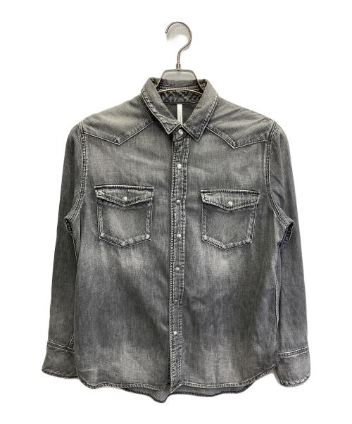 upper hights（アッパーハイツ）upper hights (アッパーハイツ) デニムシャツ グレー サイズ:1の古着・服飾アイテム