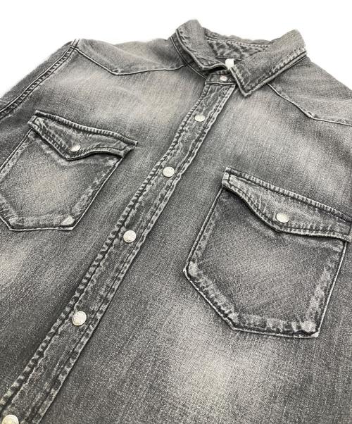 upper hights（アッパーハイツ）upper hights (アッパーハイツ) デニムシャツ グレー サイズ:1の古着・服飾アイテム