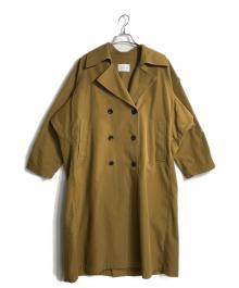 Adam et Rope（アダム エ ロペ）の古着「ドルマンオーバートレンチコート」｜ブラウン