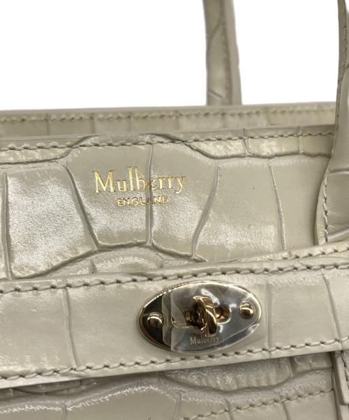 MULBERRY（マルベリー）MULBERRY (マルベリー) Mini Zipped Bayswater ホワイトの古着・服飾アイテム