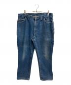 CarHarttカーハート）の古着「ワイドデニムパンツ」｜インディゴ