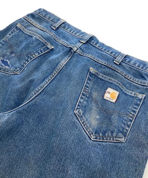 CarHartt（カーハート）CarHartt (カーハート) ワイドデニムパンツ インディゴ サイズ:38/32の古着・服飾アイテム