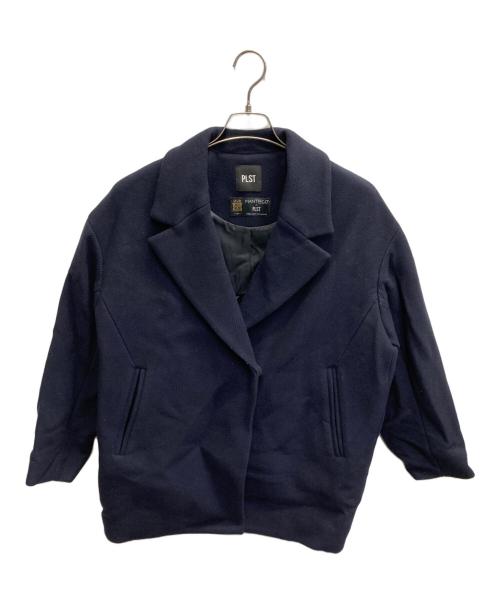 PLST（プラステ）PLST (プラステ) manteco/マンテココート ネイビー サイズ:Mの古着・服飾アイテム