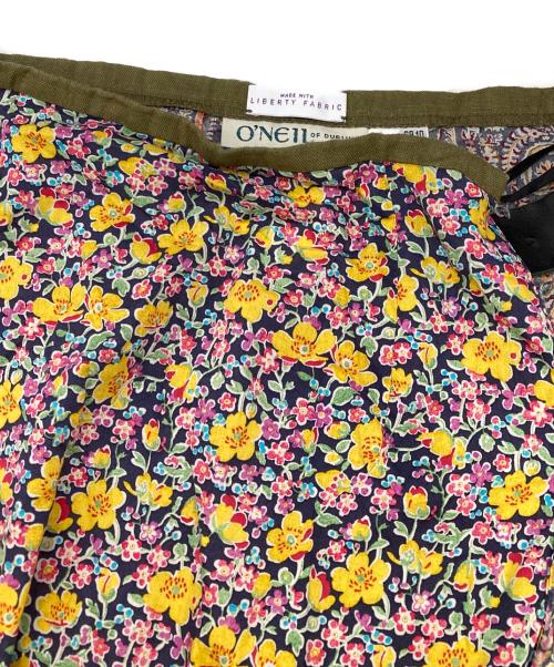 O'NEIL OF DUBLIN（オニールオブダブリン）O'NEIL OF DUBLIN (オニールオブダブリン) LIBERTY FABRIC ラップスカート マルチカラー サイズ:38の古着・服飾アイテム