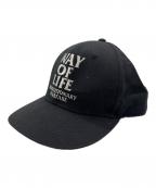 RATSラッツ）の古着「EMBROIDERY CAP」｜ブラック