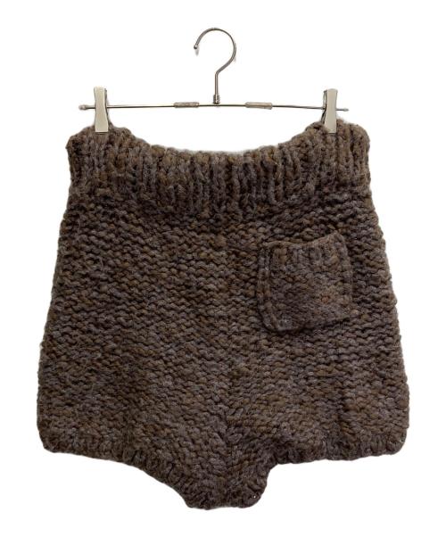 Sea Room lynn（シールームリン）Sea Room lynn (シールームリン) Hand Made Knit Set-Up ブラウン サイズ:FREEの古着・服飾アイテム