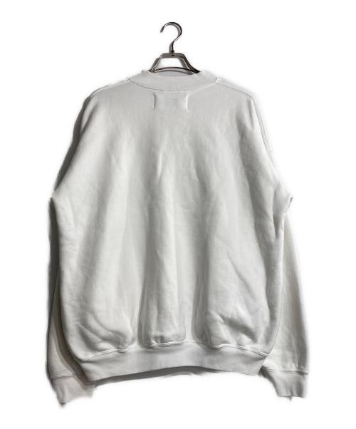 AURALEE（オーラリー）AURALEE (オーラリー) 5525gallery (ゴーゴーニーゴーギャラリー) 18AW SWEAT BLOUSON ホワイト サイズ:5の古着・服飾アイテム