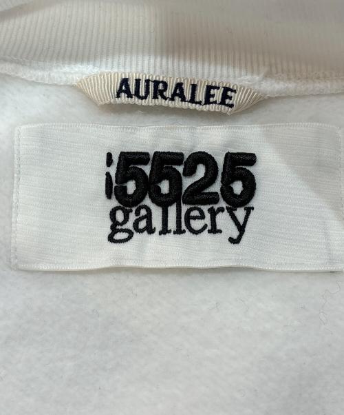 AURALEE（オーラリー）AURALEE (オーラリー) 5525gallery (ゴーゴーニーゴーギャラリー) 18AW SWEAT BLOUSON ホワイト サイズ:5の古着・服飾アイテム