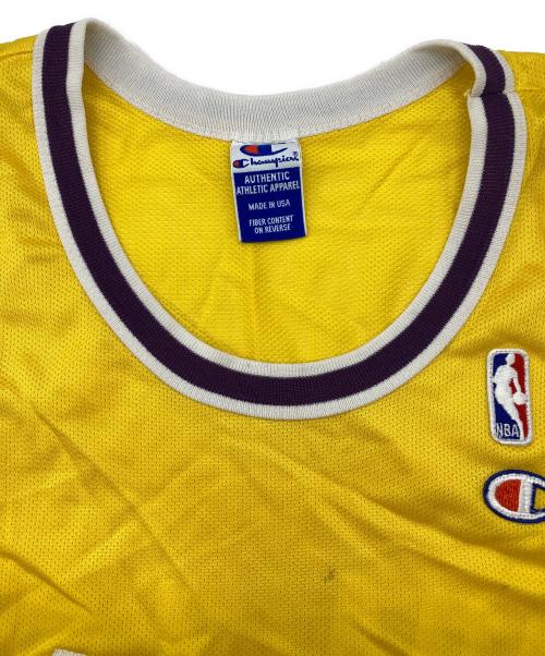 Champion（チャンピオン）Champion (チャンピオン) ゲームシャツ イエロー サイズ:48の古着・服飾アイテム