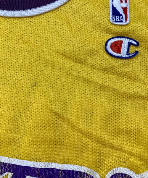 Champion（チャンピオン）Champion (チャンピオン) ゲームシャツ イエロー サイズ:48の古着・服飾アイテム