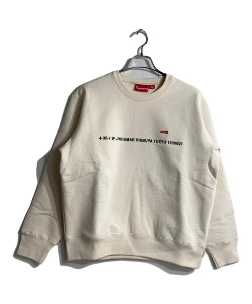 SUPREME（シュプリーム）SUPREME (シュプリーム) shop Small Box Crewneck アイボリー サイズ:Sの古着・服飾アイテム