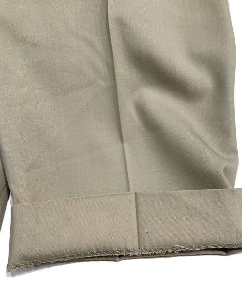 MARKAWARE（マーカウェア）MARKAWARE (マーカウェア) ONE TUCK TAPERED EASY PANTS ベージュ サイズ:1の古着・服飾アイテム
