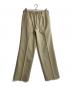 MARKAWARE（マーカウェア）の古着「ONE TUCK TAPERED EASY PANTS」｜ベージュ