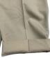 中古・古着 MARKAWARE (マーカウェア) ONE TUCK TAPERED EASY PANTS ベージュ サイズ:1：12000円
