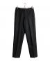 COMME des GARCONS HOMME PLUS（コムデギャルソンオムプリュス）の古着「AD2003 ウールスラックス」｜ブラック