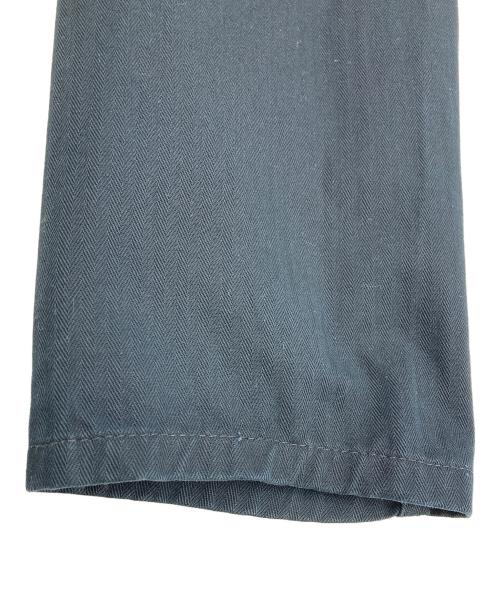 KEMPEL（ケンペル）KEMPEL (ケンペル) ヘリンボーンワークジャケット ブラック サイズ:不明の古着・服飾アイテム