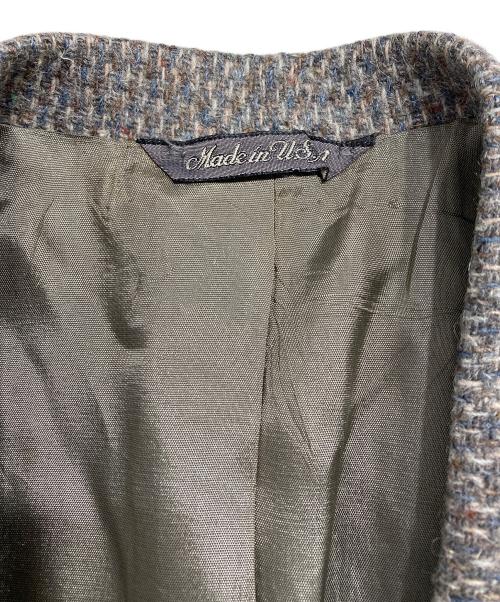 LEVI'S MENSWEAR（リーバイス）LEVI'S MENSWEAR (リーバイス) USA製ツイードテーラードジャケット ベージュ サイズ:40Rの古着・服飾アイテム