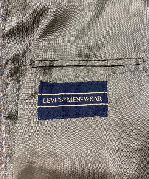 LEVI'S MENSWEAR（リーバイス）LEVI'S MENSWEAR (リーバイス) USA製ツイードテーラードジャケット ベージュ サイズ:40Rの古着・服飾アイテム