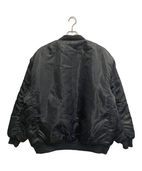 nxp（エヌエックスピー）nxp (エヌエックスピー) リバーシブルフライトジャケット ブラック サイズ:Mの古着・服飾アイテム