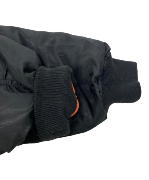 nxp（エヌエックスピー）nxp (エヌエックスピー) リバーシブルフライトジャケット ブラック サイズ:Mの古着・服飾アイテム