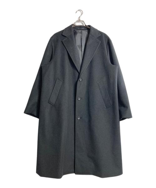 B:MING by BEAMS（ビーミングバイビームス）B:MING by BEAMS (ビーミングバイビームス) 防風 タスマニアウールチェスターコート ブラック サイズ:XLの古着・服飾アイテム