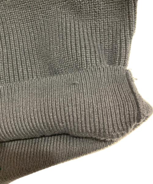 STEVEN ALAN（スティーブンアラン）STEVEN ALAN (スティーブンアラン) 23AW コットンカシミヤクルーネックニット ブラック サイズ:XLの古着・服飾アイテム