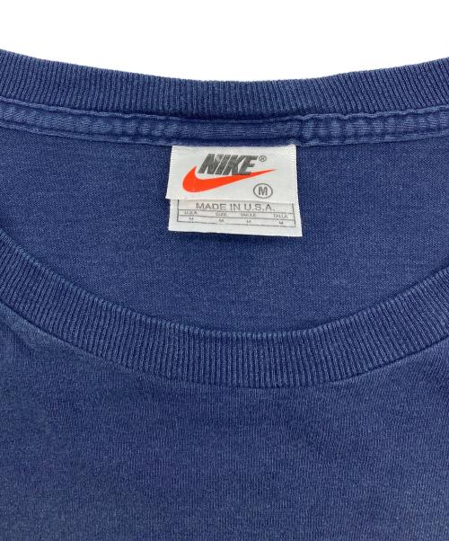 NIKE（ナイキ）NIKE (ナイキ) 90s プリントカットソー【USA製】 ネイビー サイズ:Mの古着・服飾アイテム
