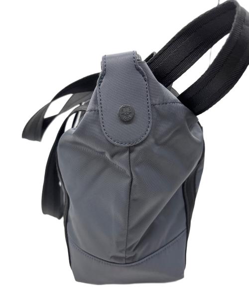 HUNTER（ハンター）HUNTER (ハンター) ナイロンミディアム トップクリップトートバッグ グレーの古着・服飾アイテム