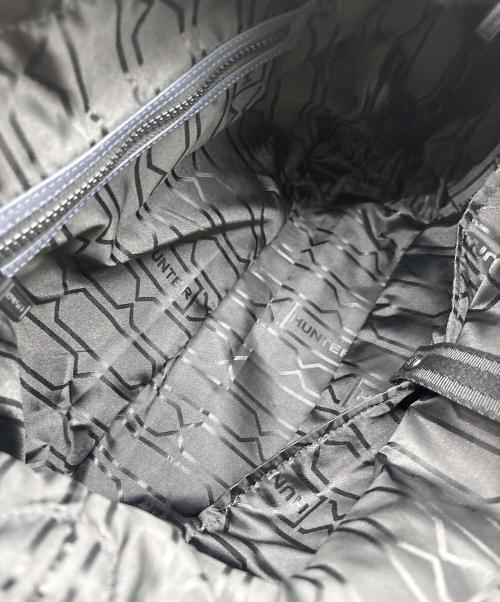 HUNTER（ハンター）HUNTER (ハンター) ナイロンミディアム トップクリップトートバッグ グレーの古着・服飾アイテム