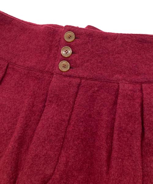 Vivienne Westwood man（ヴィヴィアン ウェストウッド マン）Vivienne Westwood man (ヴィヴィアン ウェストウッド マン) ウールパンツ レッド サイズ:48の古着・服飾アイテム