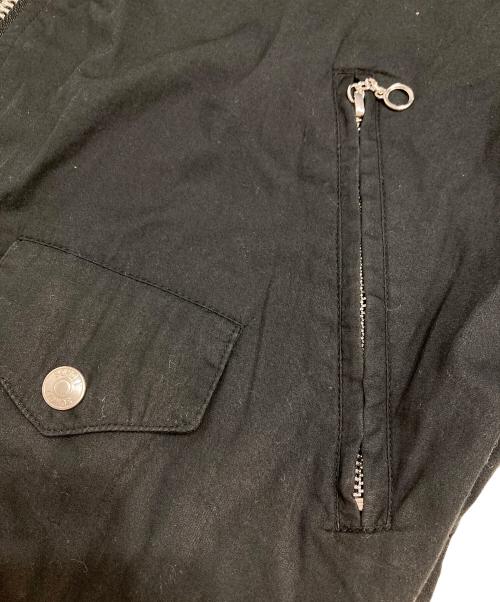 SCHOTT BROS.（ショット）SCHOTT BROS. (ショットブロス) コットンダブルライダースジャケット ブラック サイズ:38の古着・服飾アイテム