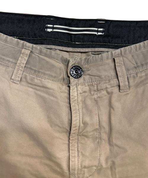 STONE ISLAND（ストーンアイランド）STONE ISLAND (ストーンアイランド) ストレッチコットンパンツ ベージュ サイズ:31の古着・服飾アイテム