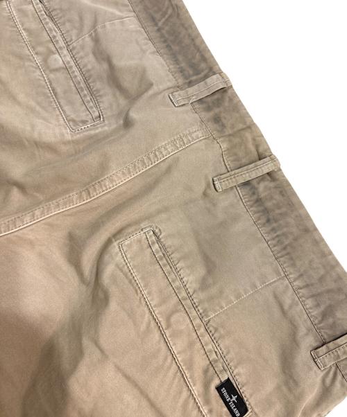 STONE ISLAND（ストーンアイランド）STONE ISLAND (ストーンアイランド) ストレッチコットンパンツ ベージュ サイズ:31の古着・服飾アイテム