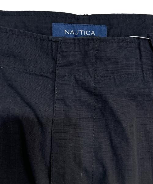 NAUTICA（ノーティカ）NAUTICA (ノーティカ) スーパーワイドカーブカーゴパンツ ブラック サイズ:Lの古着・服飾アイテム