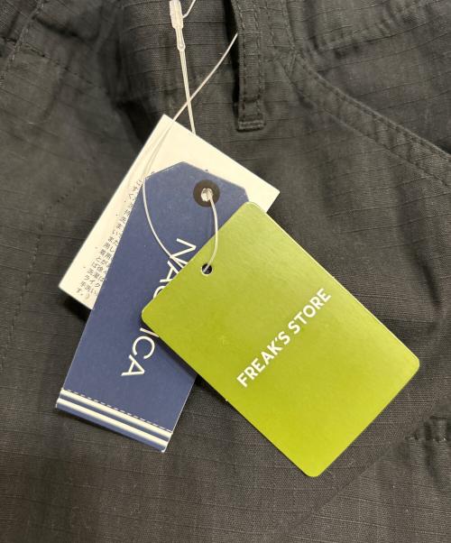 NAUTICA（ノーティカ）NAUTICA (ノーティカ) スーパーワイドカーブカーゴパンツ ブラック サイズ:Lの古着・服飾アイテム