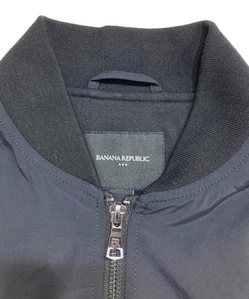 BANANA REPUBLIC（バナナリパブリック）BANANA REPUBLIC (バナナリパブリック) ボンバージャケット ブラック サイズ:M 未使用品の古着・服飾アイテム
