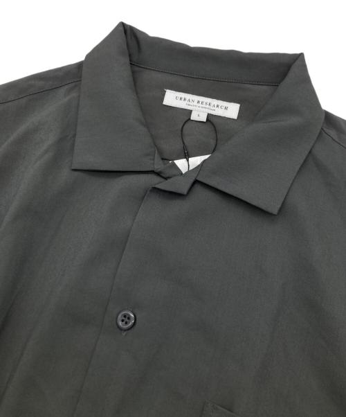 URBAN RESEARCH（アーバンリサーチ）URBAN RESEARCH (アーバンリサーチ) FIBRIL BOX SHIRTS グレー サイズ:Lの古着・服飾アイテム