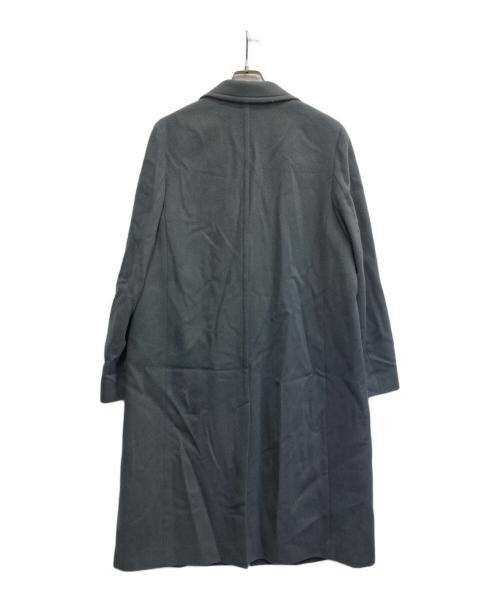 icB（アイシービー）icB (アイシービー) Wool Beaver チェスターコート ネイビー サイズ:44の古着・服飾アイテム