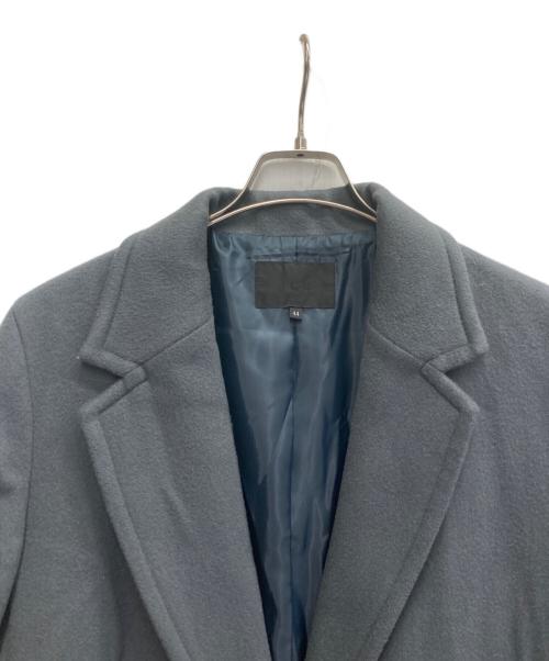 icB（アイシービー）icB (アイシービー) Wool Beaver チェスターコート ネイビー サイズ:44の古着・服飾アイテム