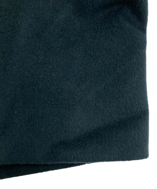 23区（ニジュウサンク）23区 (ニジュウサンク) ウールカシミヤビーバー チェスターコート ブルー サイズ:40の古着・服飾アイテム