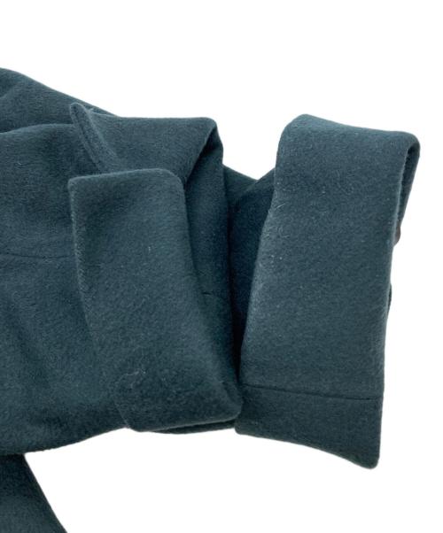 23区（ニジュウサンク）23区 (ニジュウサンク) ウールカシミヤビーバー チェスターコート ブルー サイズ:40の古着・服飾アイテム