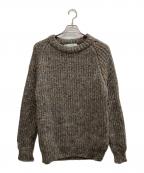 malinmoreマリンモア）の古着「アランハンドニット」｜グレー