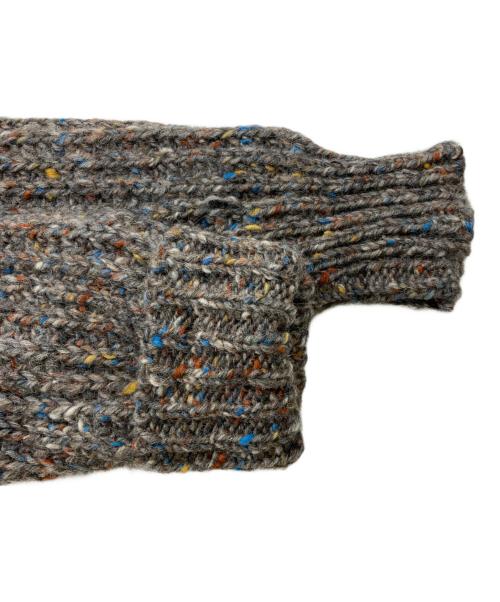 malinmore（マリンモア）malinmore (マリンモア) アランハンドニット グレー サイズ:44の古着・服飾アイテム