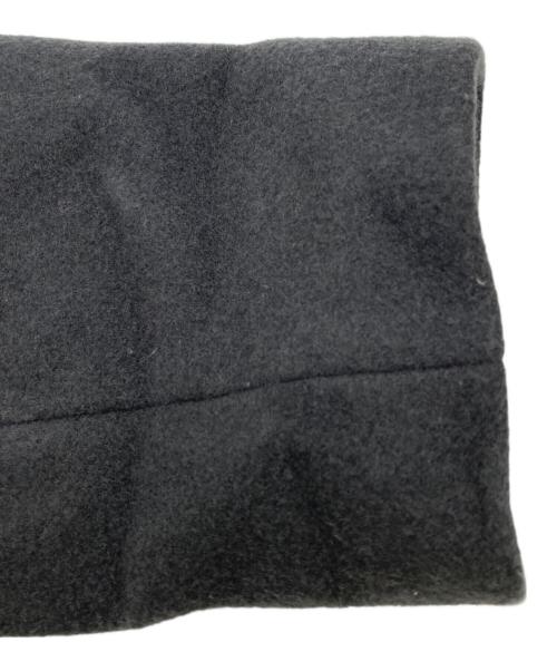 green label relaxing（グリーンレーベルリラクシング）green label relaxing (グリーンレーベルリラクシング) SENTDALE WOOLノーカラーミドルコート グレー サイズ:38の古着・服飾アイテム