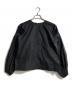 MSGM (エムエスジーエム) MSGM MESH MIX BLOUSE ブラック サイズ:F 未使用品：10000円