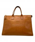 gentenゲンテン）の古着「レザートートバッグ」｜ブラウン