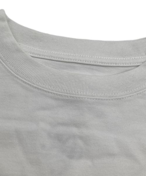 TAIN DOUBLE PUSH（タイン ダブルプッシュ）tain double push (タイン ダブルプッシュ) プリントTシャツ ホワイト サイズ:表記無しの古着・服飾アイテム