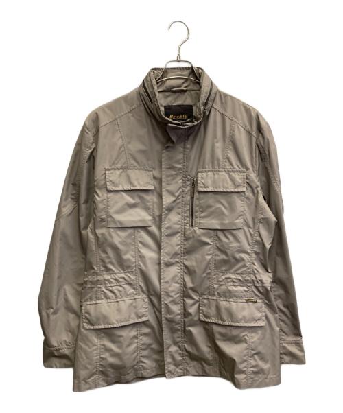 MOORER（ムーレー）MOORER (ムーレー) MANOLO KN MULEナイロンジャケット グレー サイズ:52の古着・服飾アイテム